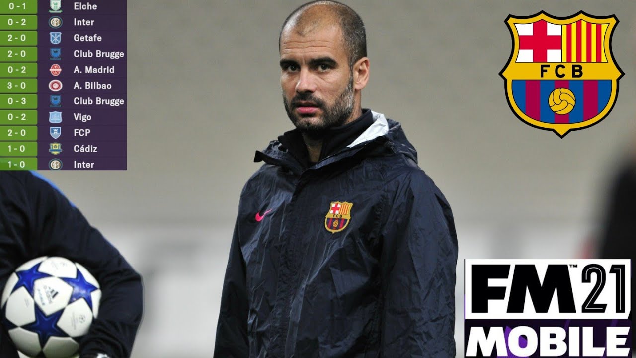 Pep Guardiola Tactic Barcelona | Football Manager Mobile 2021