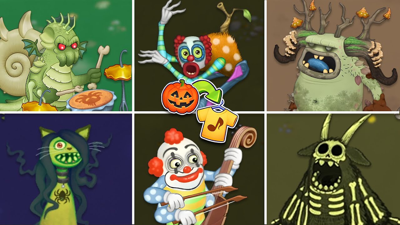 SPOOKTACLE 2024 - All Costumes, Unused, Comparison, Full Song & MORE! (My Singing Monsters)
