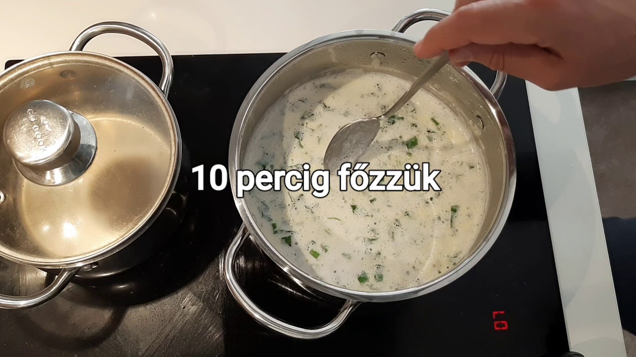 Medvehagymás sajt házilag