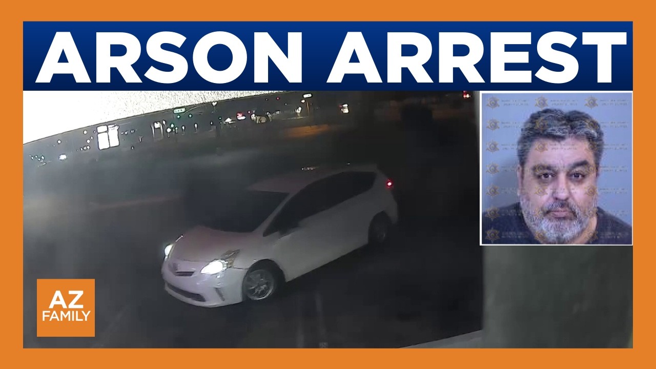 Arson detection dog helps police find suspect accused of starting fire in north Phoenix