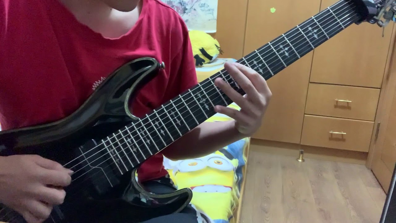 Rings Of Saturn - Invasion guitar cover