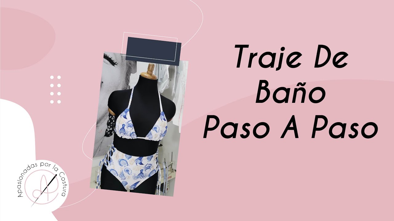 DIY BIKINI MUJER TRIANGULAR/curso de costura how to make your own swimsuit #bikiny#fashiondesing