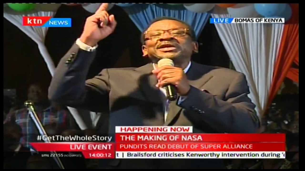 James Orengo full speech during The making of NASA