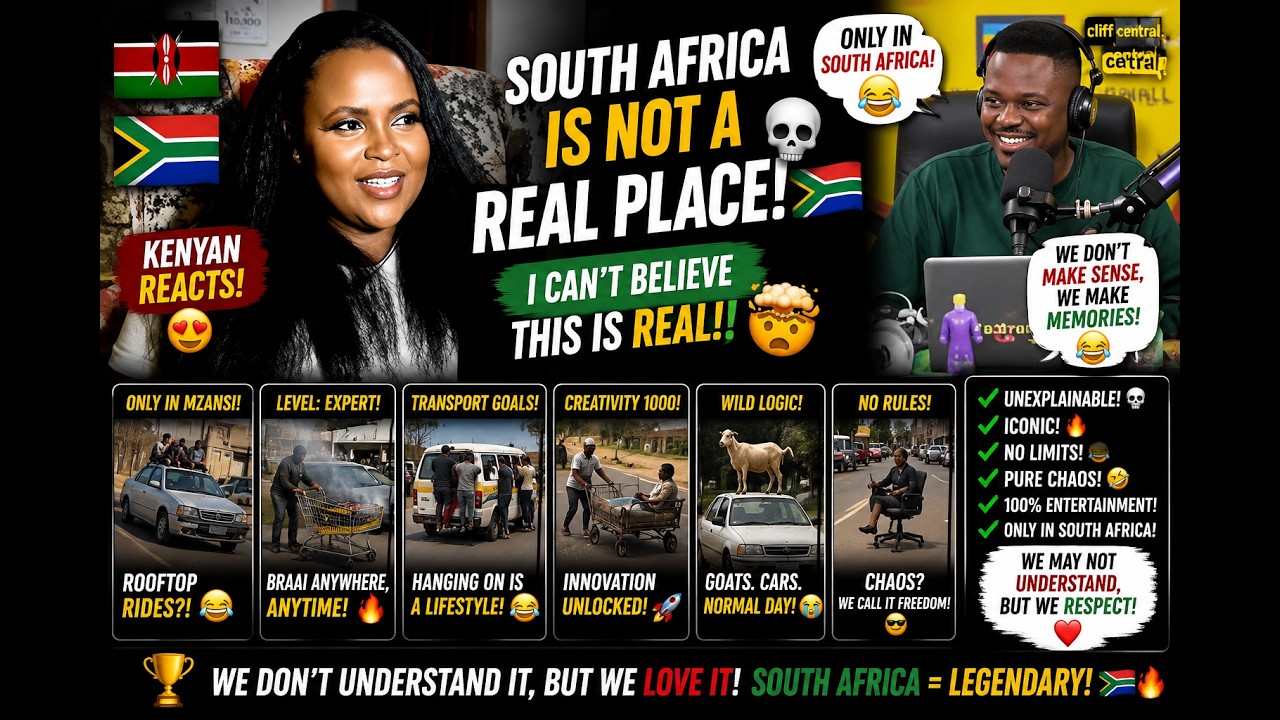 Kenyan Reaction | SOUTH AFRICA IS NOT A REAL PLACE! 💀🇿🇦