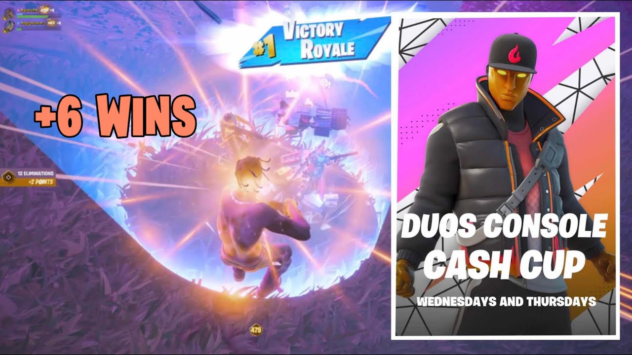 How I Qualified To The Console Cash Cup Finals! (6 WINS, 1ST PLACE)