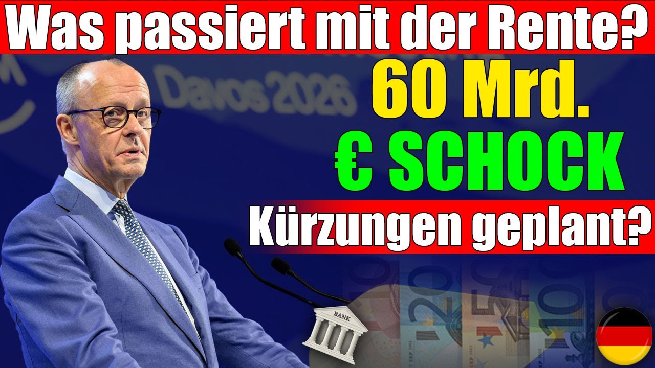 🚨💶 Rente 2026 Schock: 60 Milliarden Defizit, Kürzungen, Wahrheit hinter den Schlagzeilen
