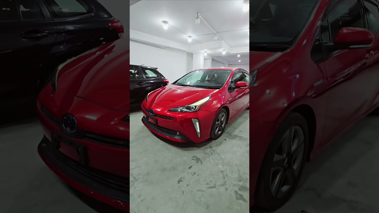 Toyota Prius S Touring Selection 2019 Red Color75,000km only