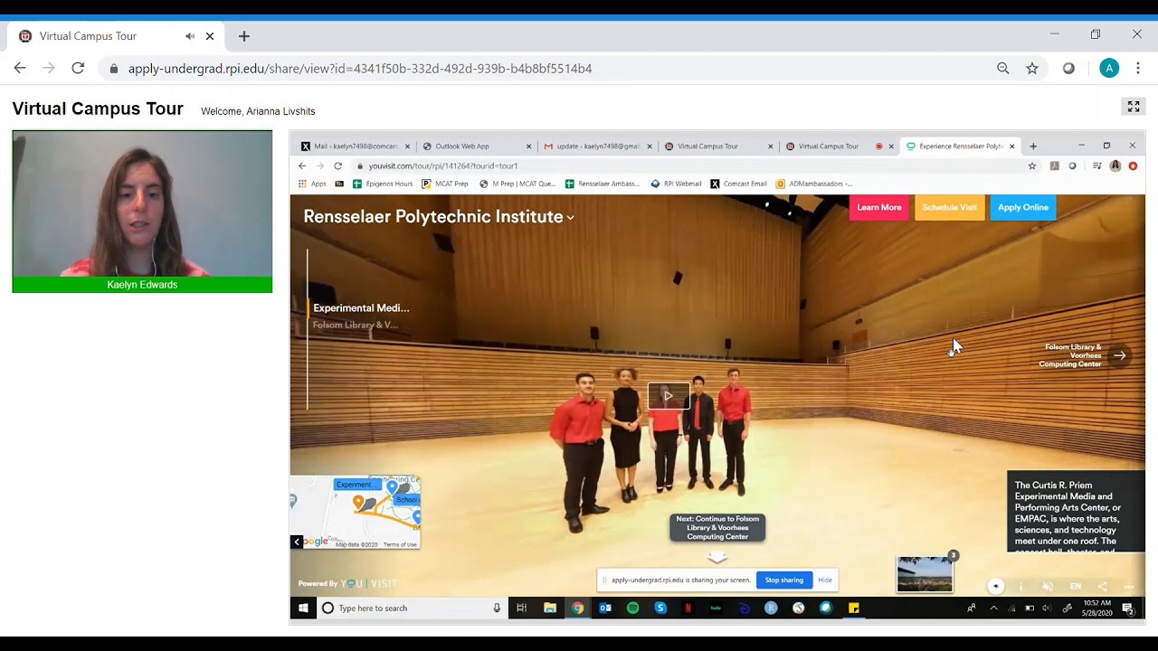 Virtual Campus Tour of Rensselaer Polytechnic Institute