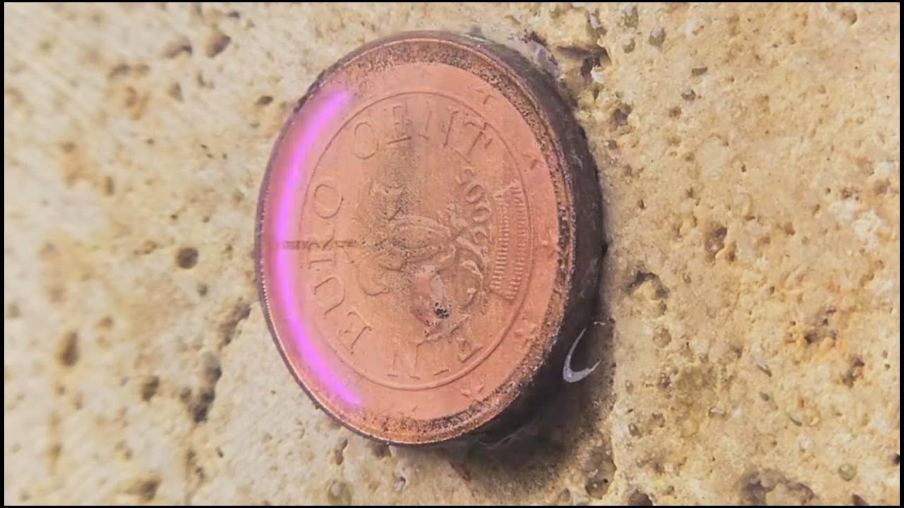 beautiful vintage Coin restoring