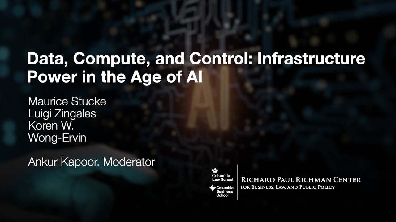 Market Power in Transition Conference: Data Compute and Control
