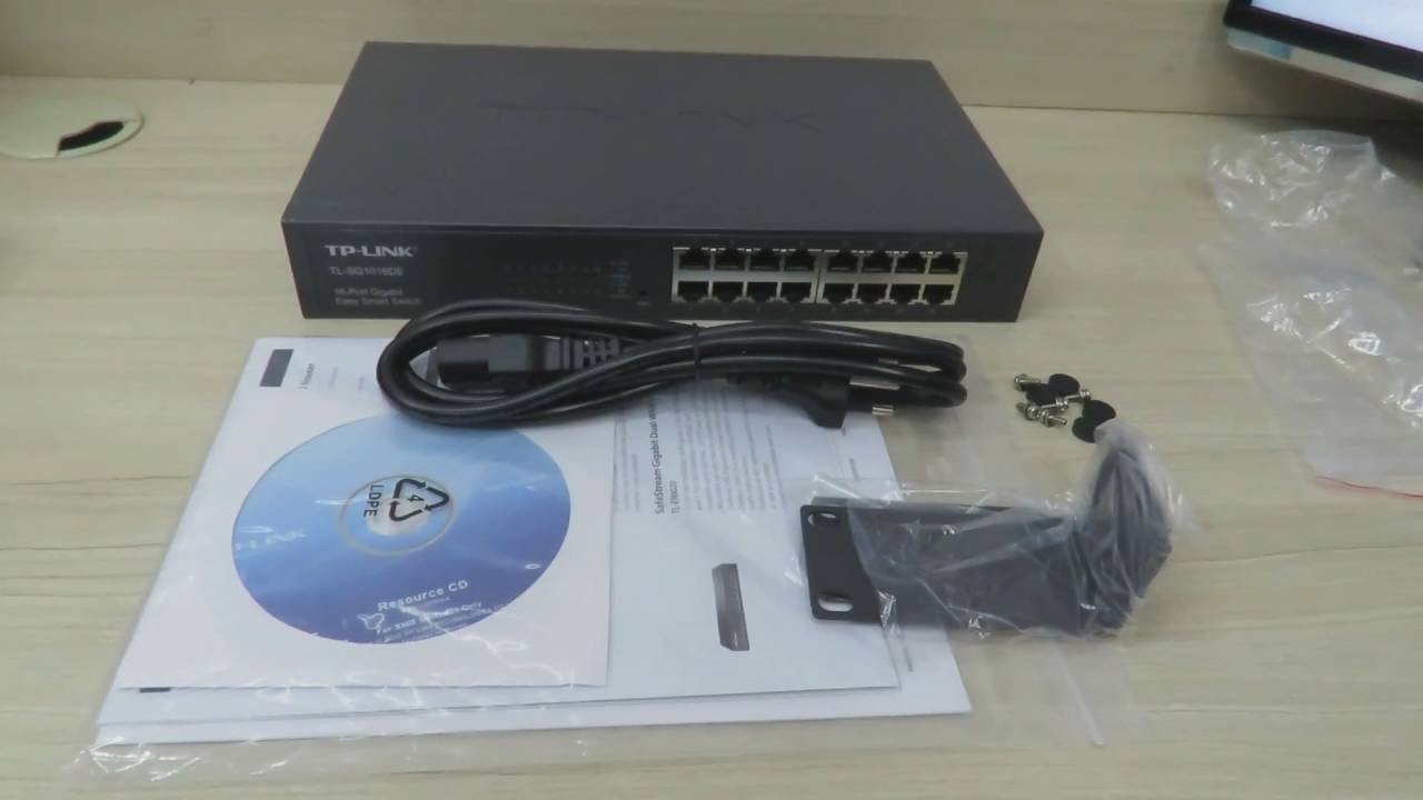 TP-Link TL-SG1016DE - Switch Gigabit Inteligente - Unboxing