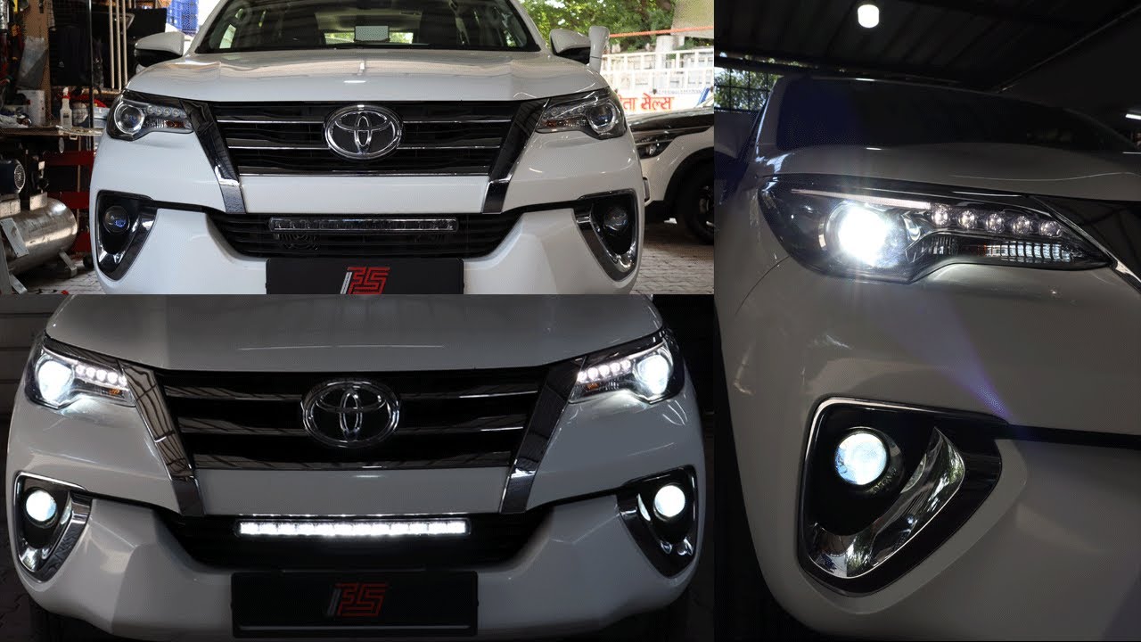 Fortuner 2018 Lights Upgraded || FilmShoppee
