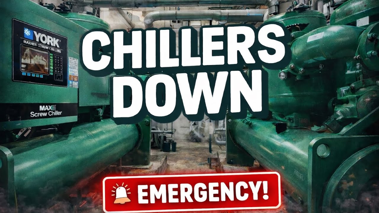 York Chillers Down After Lightning Storm || Buildings Are Hot