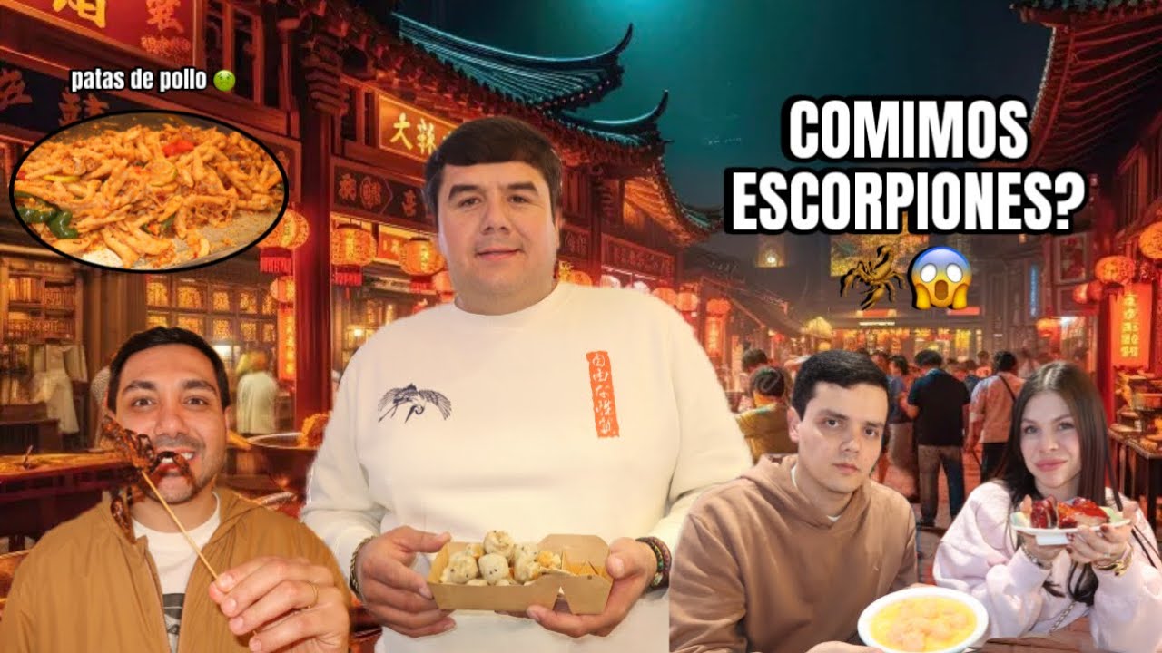 PROBANDO COMIDA EXÓTICA EN CHINA | ÑIKI
