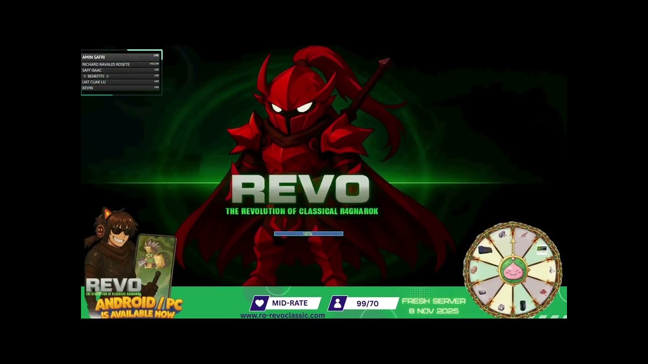 Revo Classic RO WOE 7 Dec 2025
