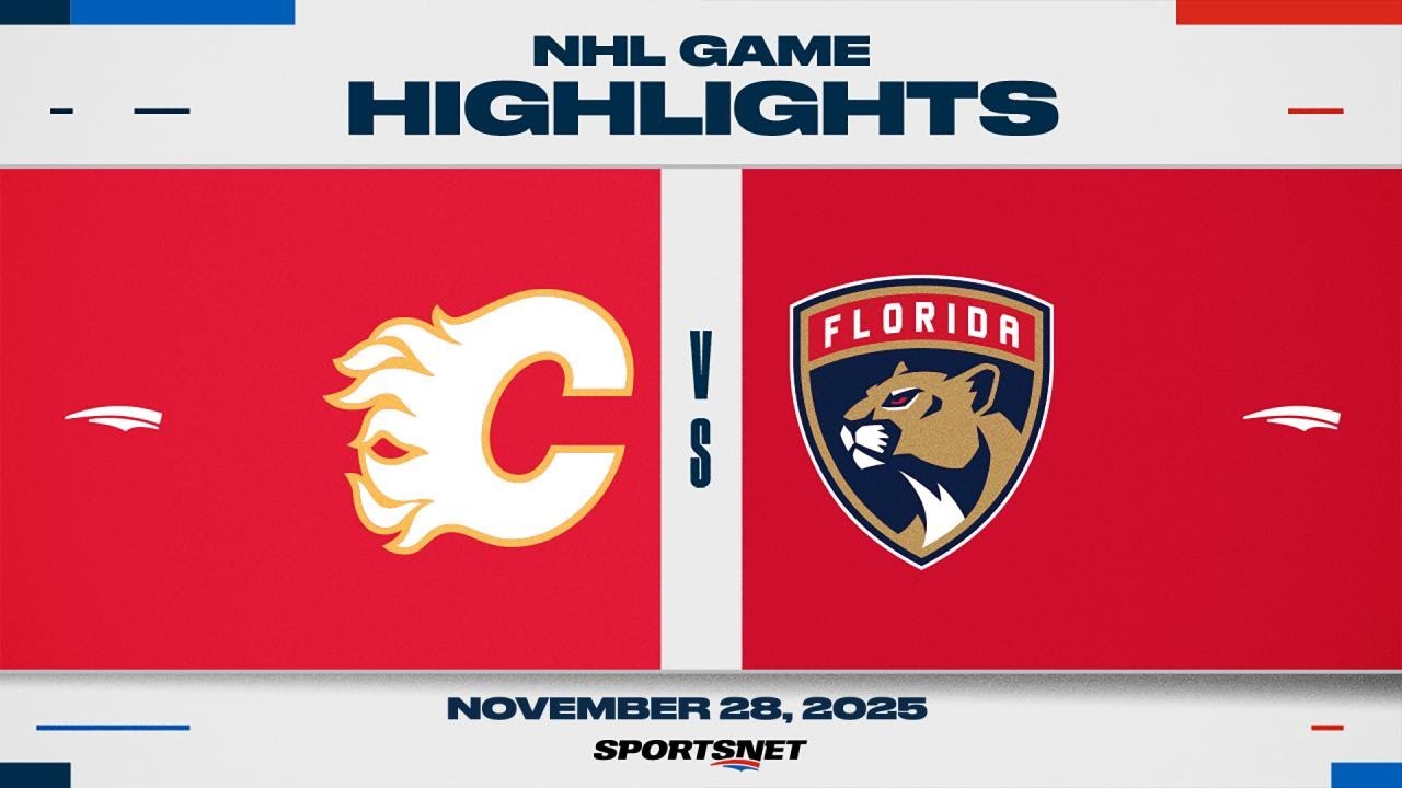 NHL Highlights | Flames vs. Panthers - November 28, 2025