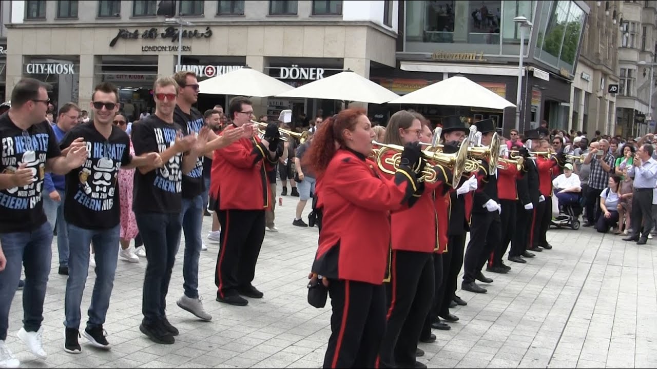 Musikcorps Langenforth - Kröpcke Hannover ( Bruchmeister Aktion ) 28.6.2025 / Video 3