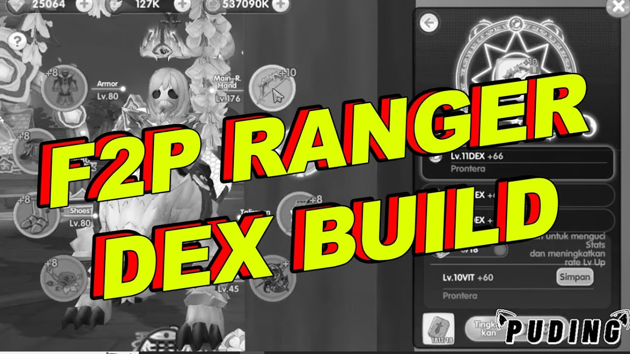 F2P RANGER DEX BUILD NEW PATCH 2025 | 