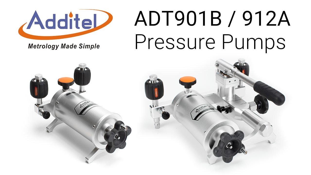 Additel 901B and 912A Low Pressure Test Pumps