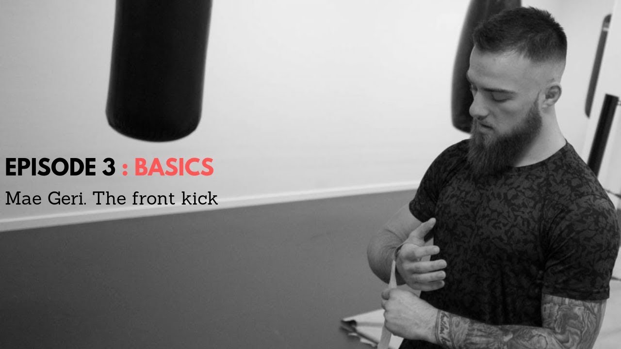 Mae Geri Tutorial.  Front kick. Karate for MMA. Episode 3.