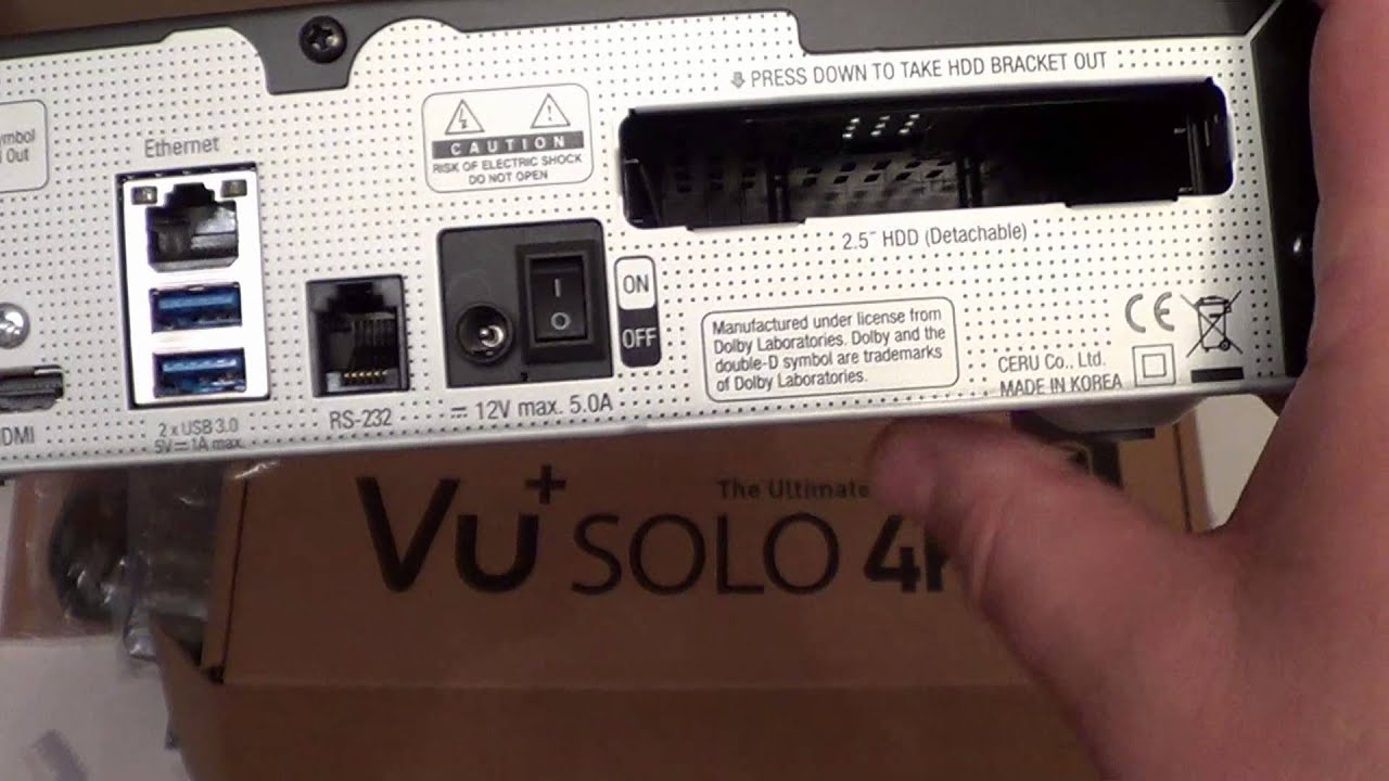 Обзор Vu+ Solo 4K
