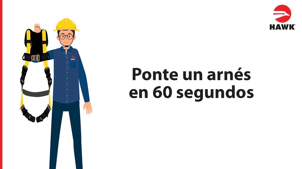 &iquest;C&oacute;mo me pongo correctamente un arn&eacute;s para trabajos en alturas?