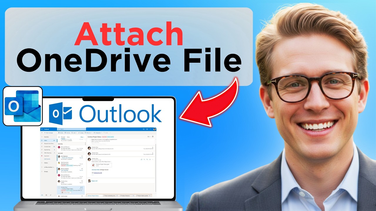 Как прикрепить файл OneDrive к электронному письму Outlook (полное руководство 2026 г.)