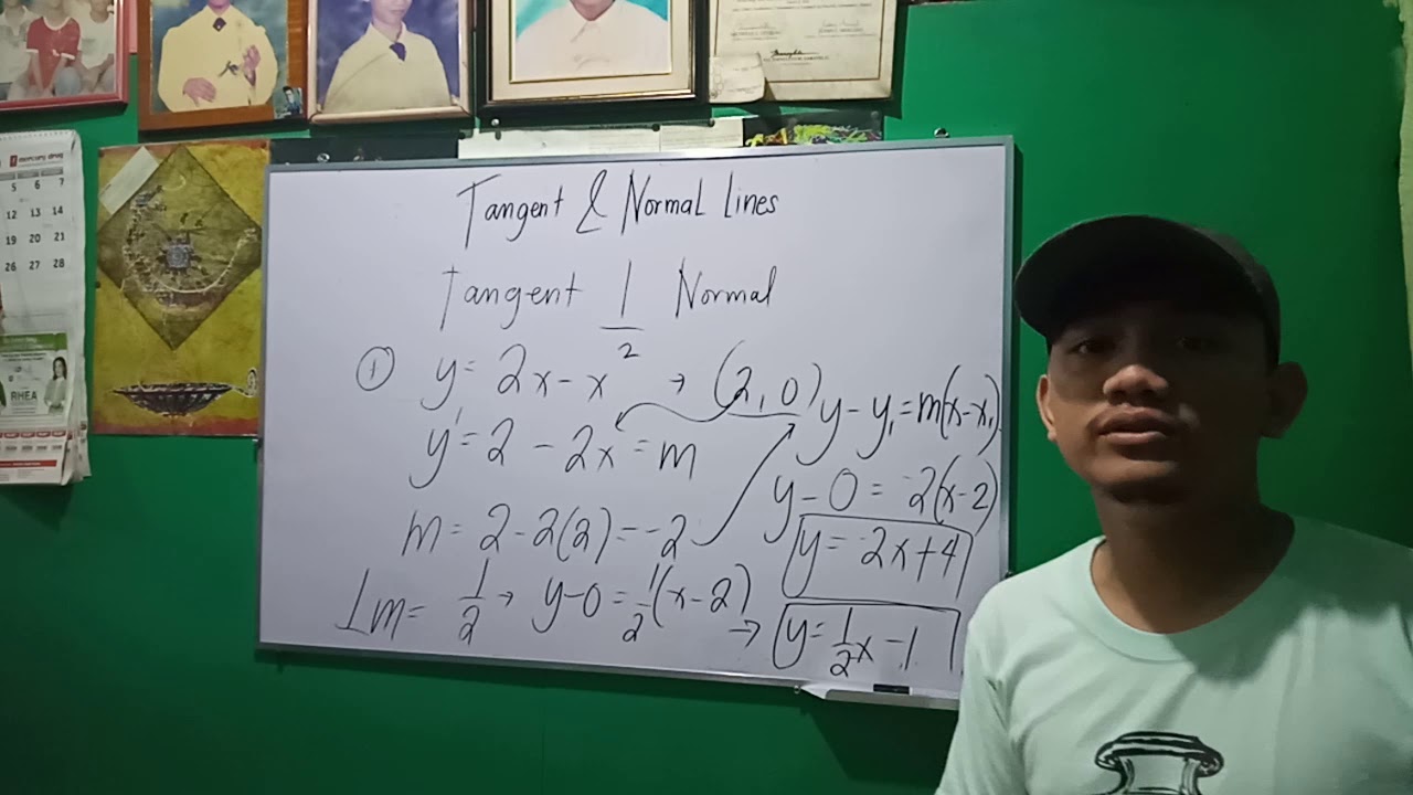 Differential Calculus - Tangent and Normal Lines