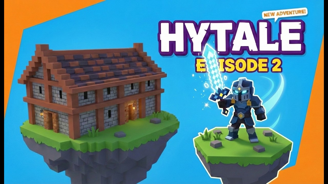 Hytale - My First Ever House in Hytale