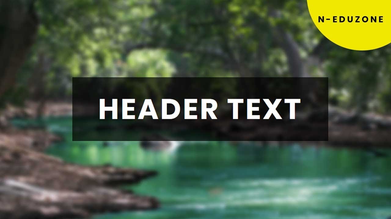 Blur background image using CSS | CSS Tricks