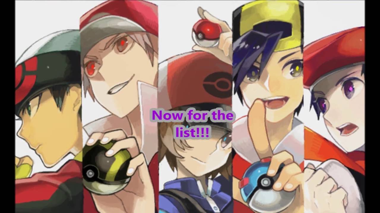 Top 15 Strongest Pokemon Trainers {Games}