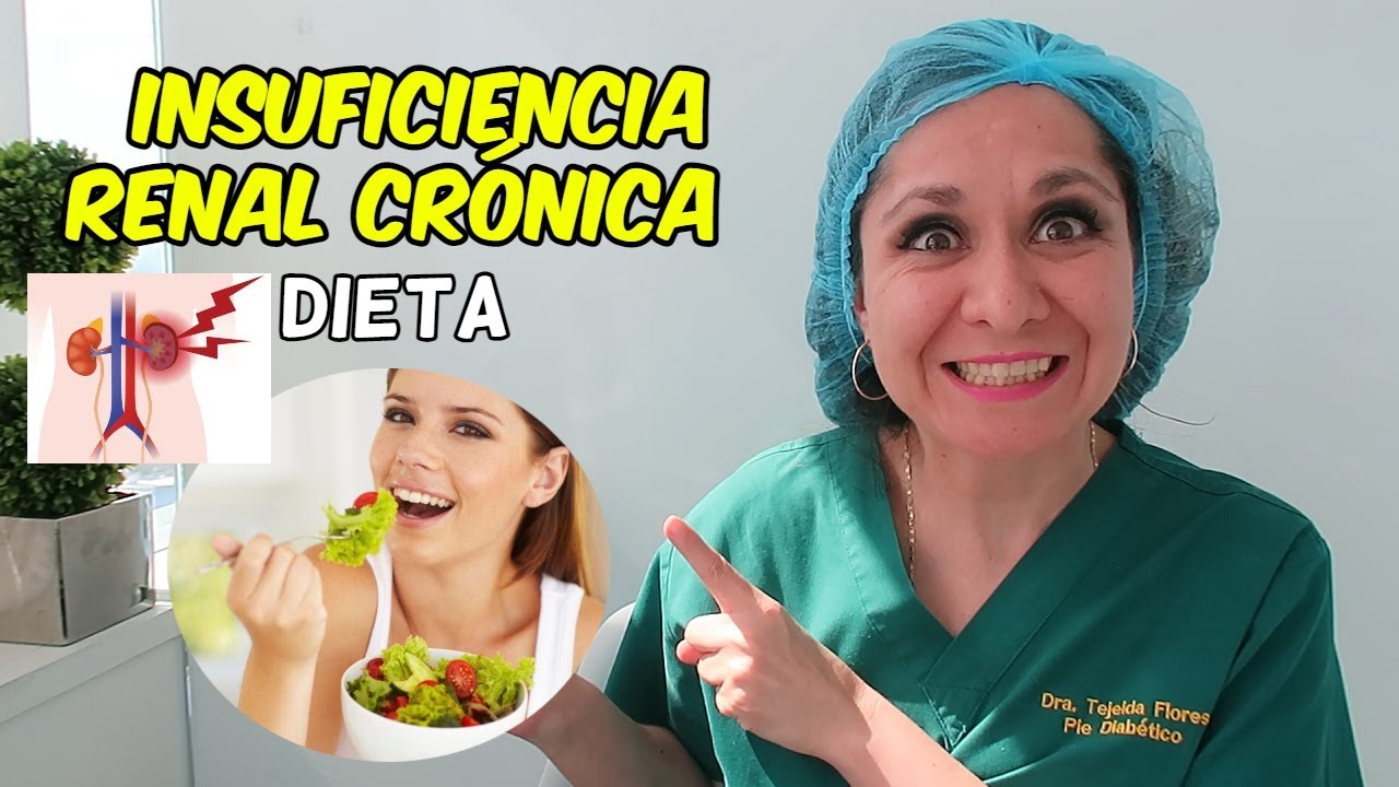 DIETA PARA PACIENTES CON INSUFICIENCIA RENAL CRÓNICA. 👵🧓 /▶Dra. Melissa Tejeida