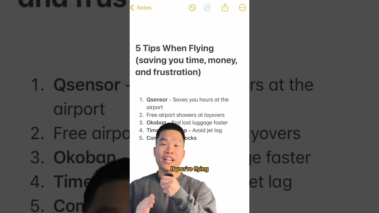 5 travel tips when flying to save you time money and frustration