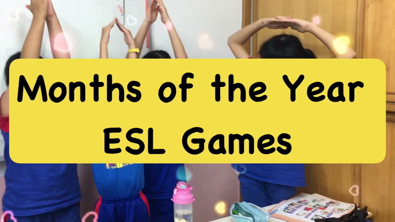 Let’s Play: Months of the Year Game Ideas | ESL Games