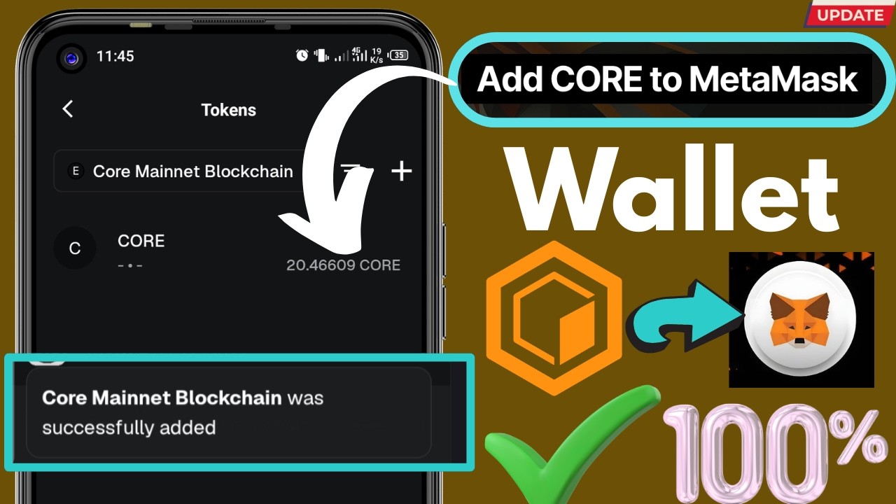 How to Add Core Mainnet to MetaMask in 5:55 Minutes ✅ Working Method | Import Core Token latest news