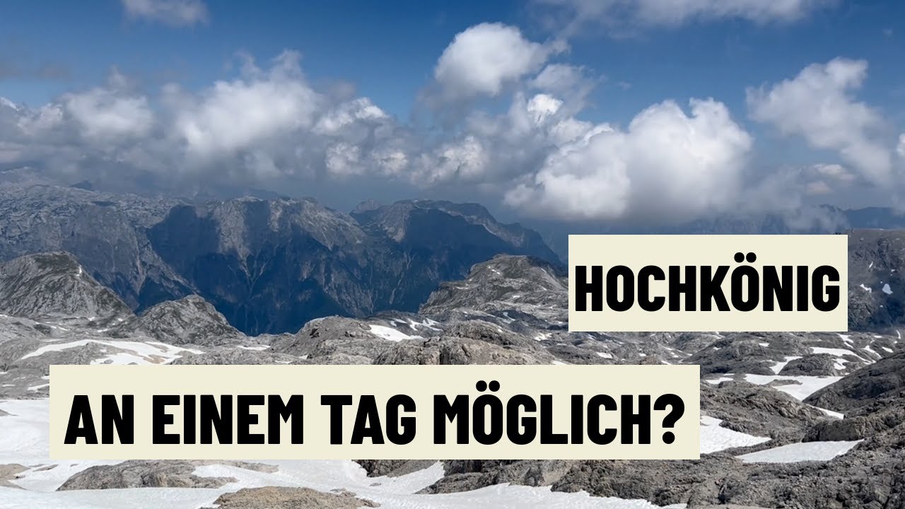 Hochk&ouml;nig der PERFEKTE ALPINWANDERWEG bei H&Ouml;HENANGST