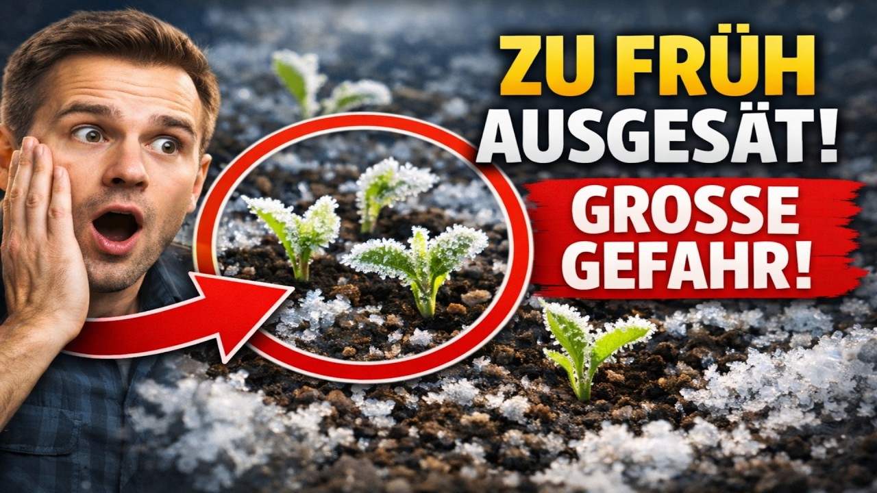 20 fatale Gärtner-Fehler: Diese Kulturen dürfen Sie nicht zu früh aussäen!
