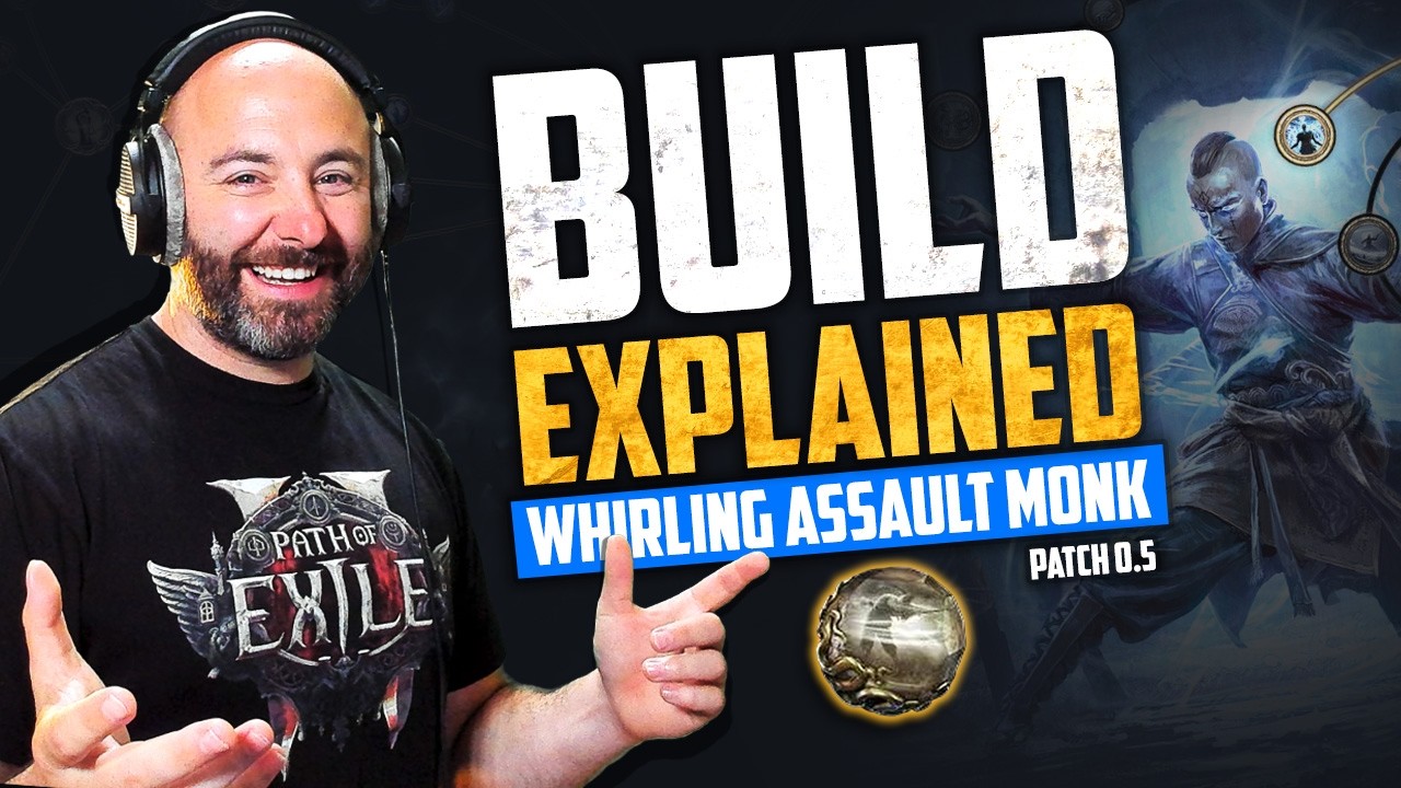 Whirling Assault Monk Guide 0.5 | Why This Build Works (PoE 2)