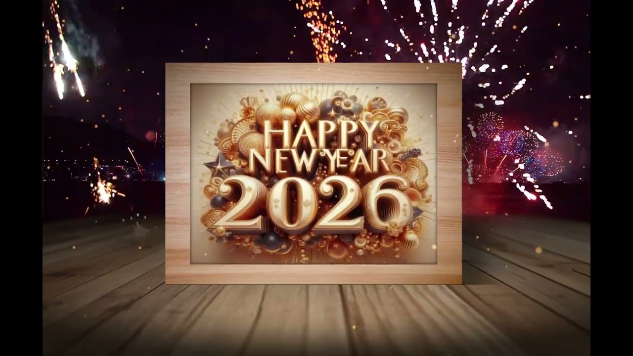 С Новым 2026 годом 🎆 | Песня с пожеланиями | Музыка для празднования Нового года 🎶