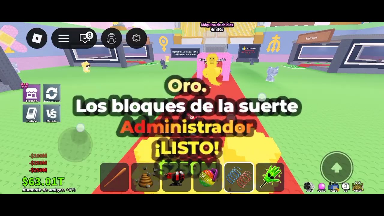 Admin abuse #roblox#stealabrainrot 