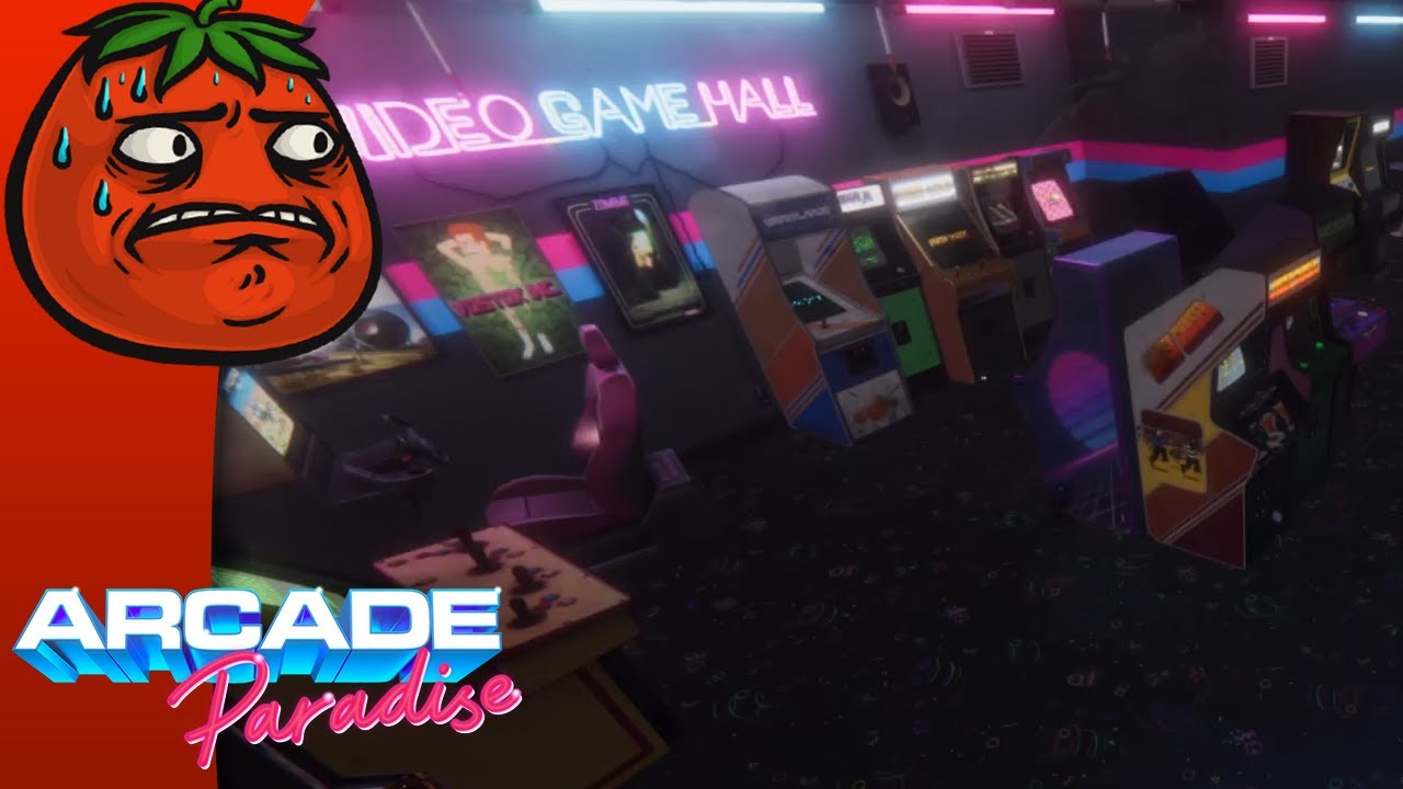[Tomato] Arcade Paradise : the toilet is always clogged and none of the machines ever work.