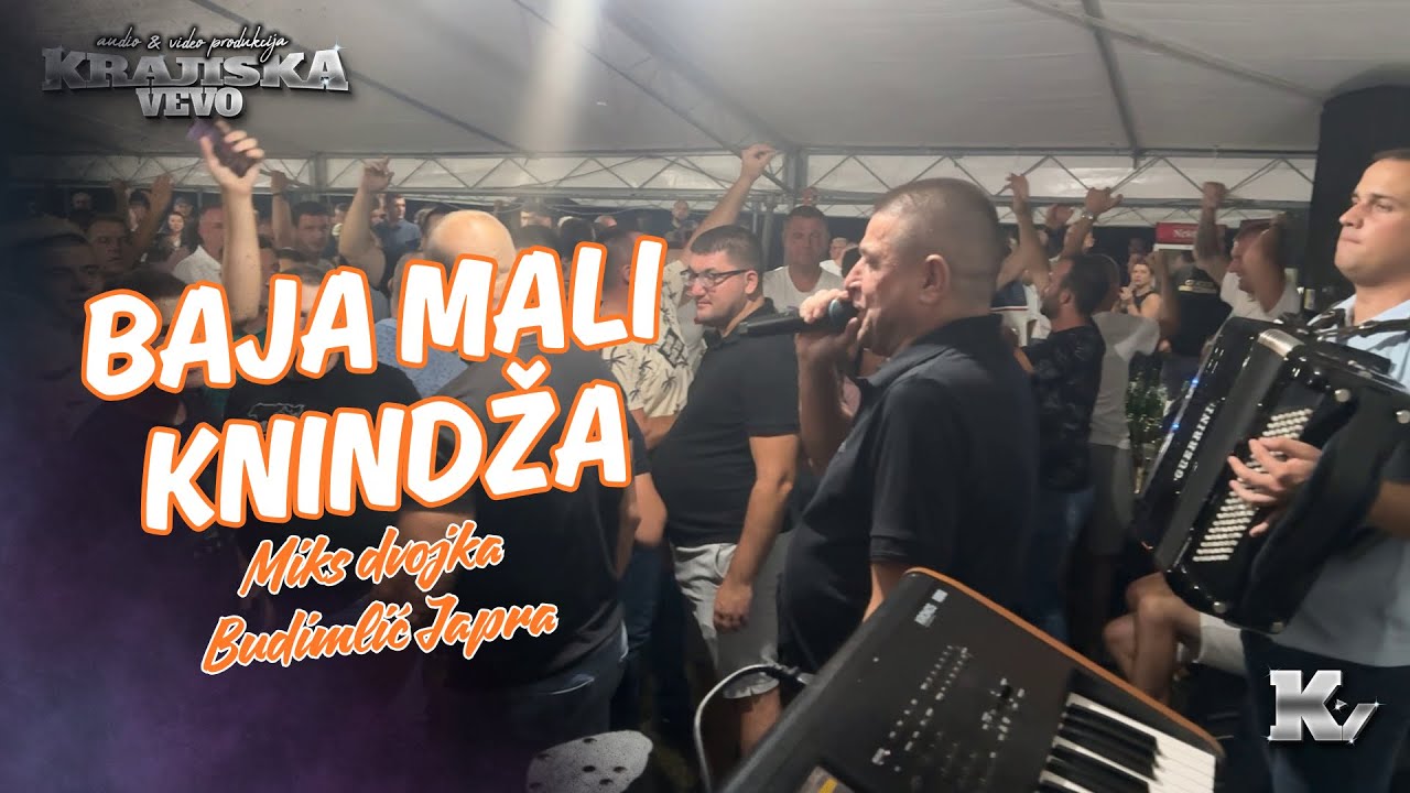 Baja Mali Knindža - Kada budem pri kraju karijere (Miks dvojka | Budimlić Japra | Uživo 2024)