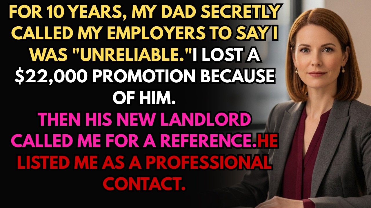 My Dad Told Every Employer I Was 
