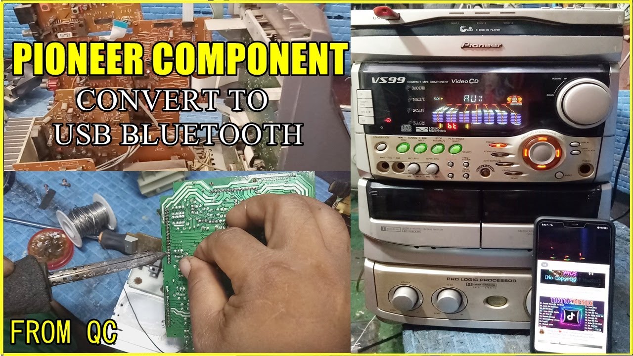Pioneer Component USB Bluetooth Conversion