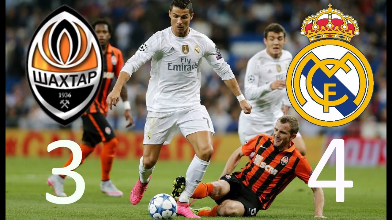 Шахтер Донецк - Реал Мадрид 3:4 Видео обзор голов матча 25.11.2015 Shakhtar vs Real Madrid