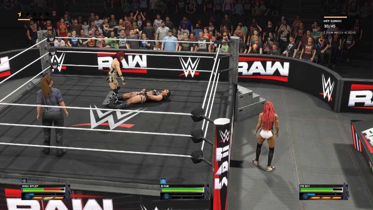 WWE 2K25: Look At This AI Targeting...