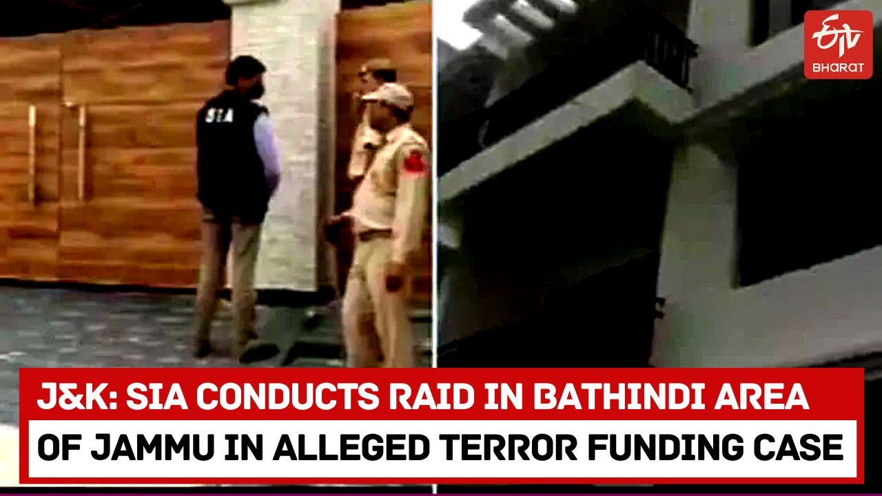 J&K: SIA conducts raid in Bathindi area of Jammu in alleged terror funding case