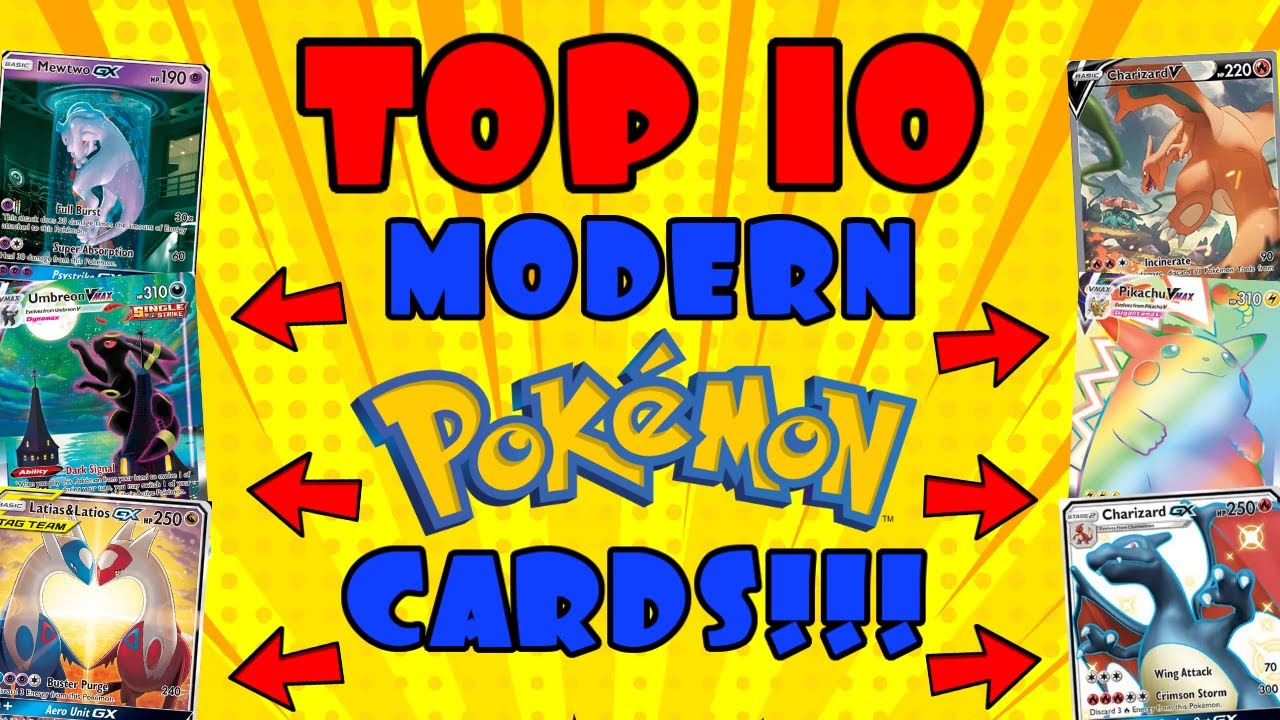 Top 10 STRONGEST Modern Pokemon Cards!