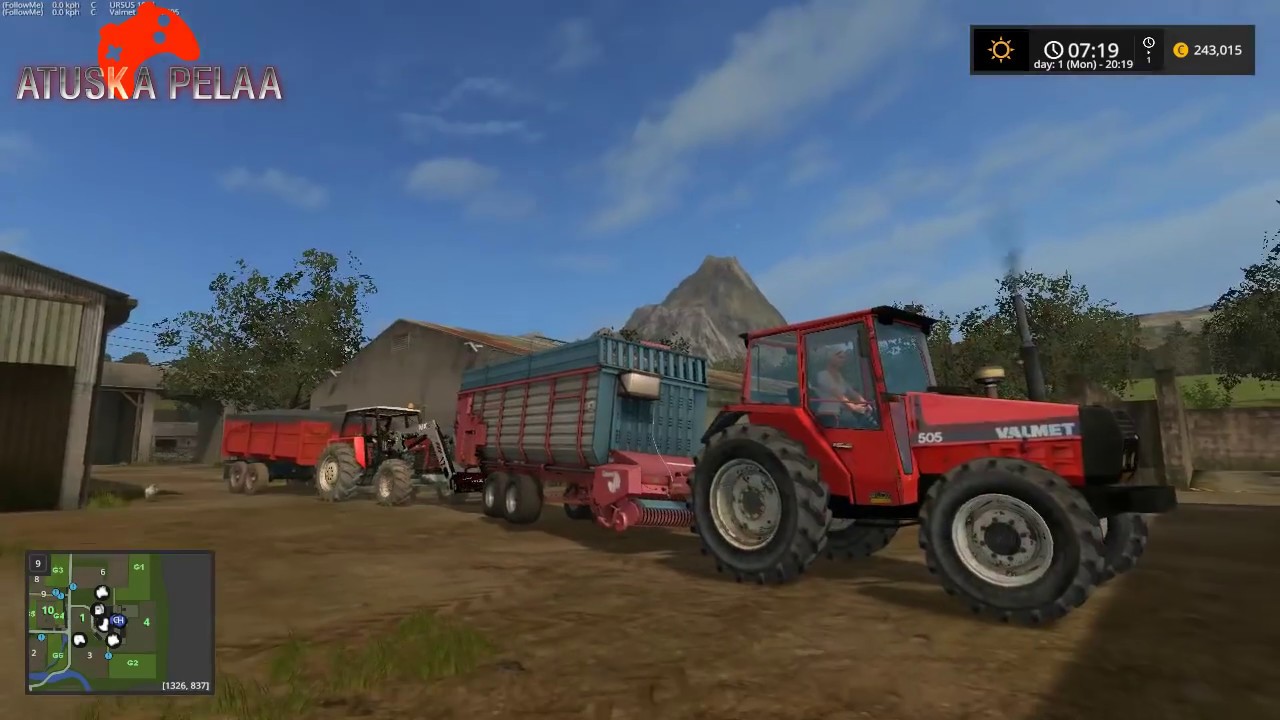 Farming Simulator - Old Stream map v2 - 100 Tilaajan Spessu