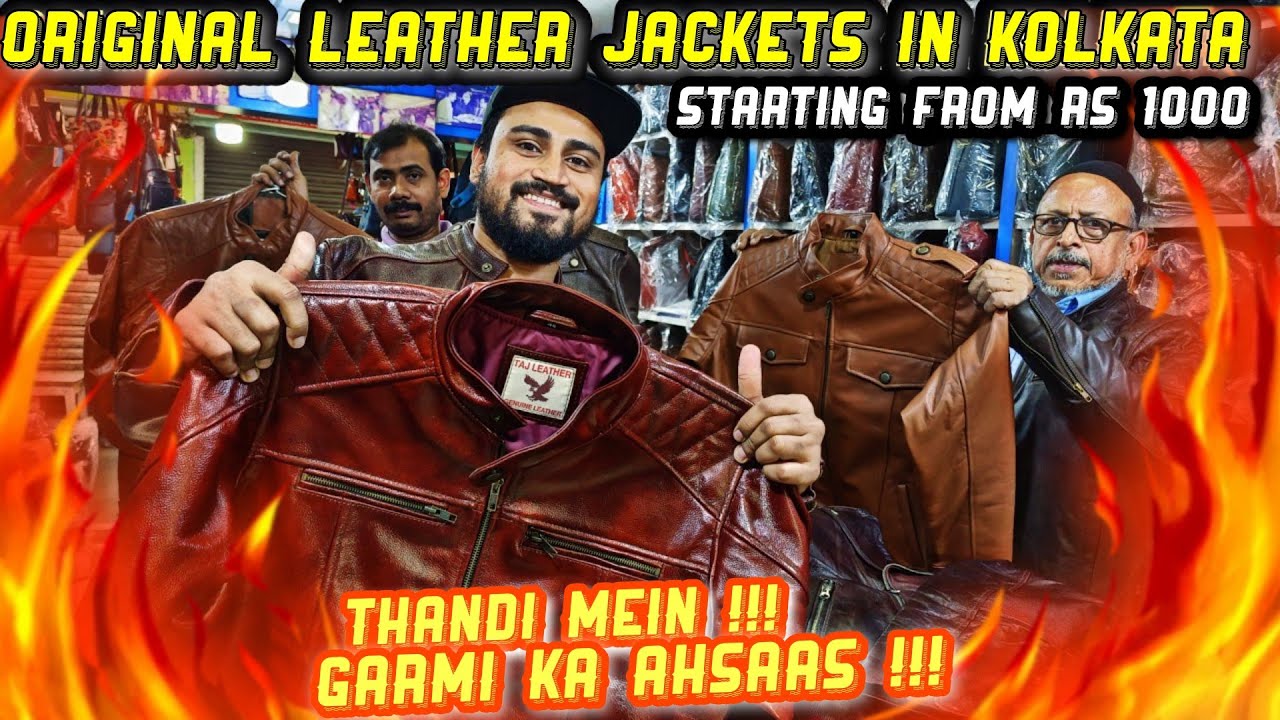 Leather Jackets For Men & Women | Leather Jacket Manufacturer in Kolkata New Market
